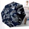 1pc Koi Fish Pattern Automatic Umbrella - 8-Rib Foldable Design, Outdoor Adventures, and Family Celebrations Yy250829059