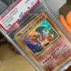 Сделай сам PTCG Карточка рейтинга 1999 1-е издание ЧАРИЗАРД-ХОЛО 4/102 Коллекционная карточка Копия 10 Баллов Карточка рейтинга Аниме Игра Подарок Игрушка