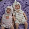 15cm Mini Palm Simulation Doll Maddie Dress Up Playmate Toy Doll Kid Birthday Gift 6 Inch Solid Silicone Full Body Reborn Baby Doll for Girl and Boy