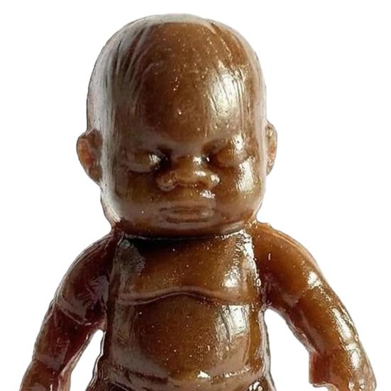 Transparent Babies Stress Relief Toy Slow Rising Anxiety Relieving Mini Baby Squeeze Toy Soft Stretchy Relaxation Stress Ball Fidget Toy
