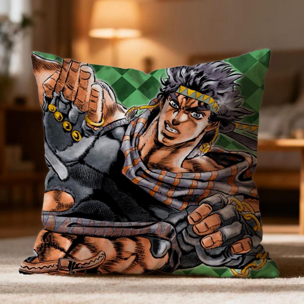 Горячая Наволочка J-JJoJo's Bizarre Adventure Мягкая Стираемая Наволочка Многоцелевая для Дивана Кровати Путешествий Офиса