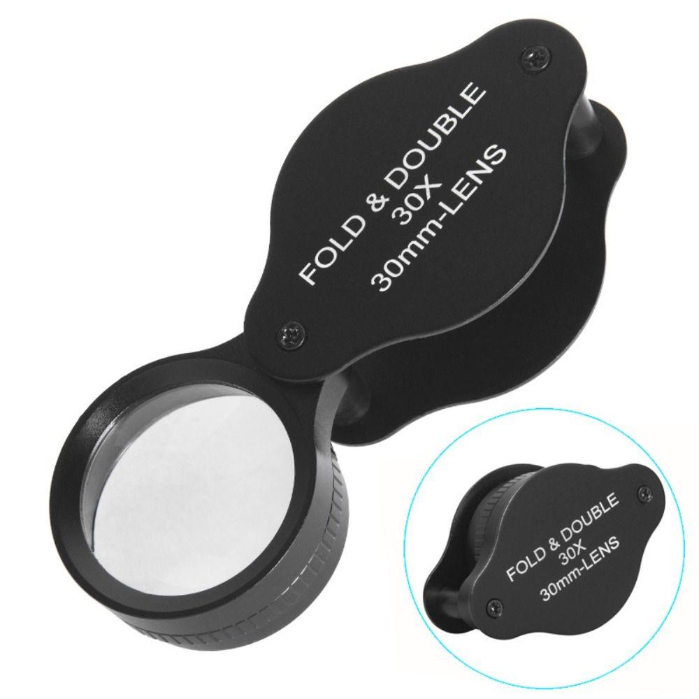 Clear Magnification Effect Jewelry Loupe Handheld Reading Magnifier Manual Repair