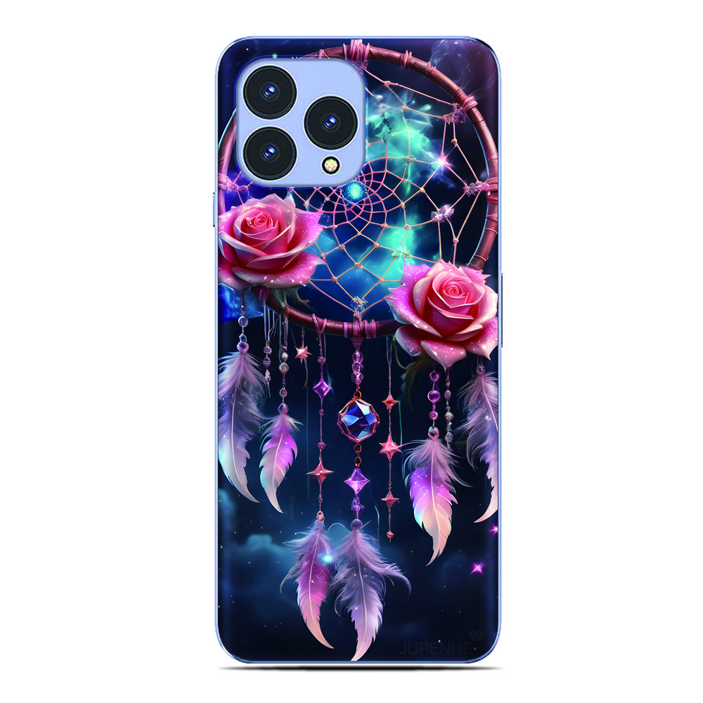 Rose Dream Phone Case For Blackview Wave 9C 8C 6C Shark 9 Color 8 Oscal C80 C70 C60 C30 C20 Pro Flat 2 1C 2C Tiger 13 12 Cover