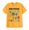 Забавная футболка с мемом OnlyFans для мужчин и женщин, юмористическая, с круглым вырезом, с коротким рукавом, в стиле ретро, ​​из высококачественного хлопка.