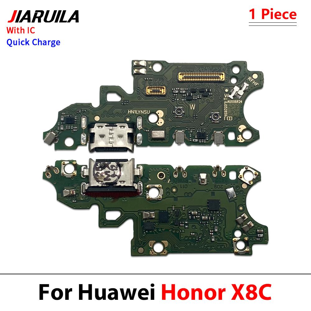 Зарядная док-станция USB для Huawei Honor X1B Plus X7C X8B X9C X6A Plus Разъем порта зарядки Шлейф Запасные части для ремонта (1PC)
