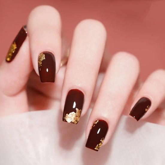 1 коробка, украшение для ногтей, блестки, золотой/серебряный цвет, нерегулярные чешуйки из оловянной фольги, DIY маникюр, УФ-гель-лак, 3D блестящие аксессуары для украшения ногтей