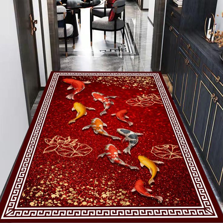 Ковер с бабочками и цветами, весенний ковер с принтом для гостиной, спальни, домашний декор, ковер для коридора, комнаты, кухни, напольный коврик, нескользящий