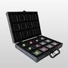 Spacious Aluminum Alloy Gemstones Storage Box With Protective Foam Insert Designs for Collectors and Enthusiasts