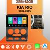 Android Carplay автомобильное радио для KIA RIO 2002-2005 мультимедийный проигрыватель головное устройство стерео GPS навигация BT WIFI 2+32 ГБ