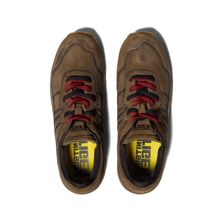 ONITSUKA TIGER Tiger Ally Stitch Модные Универсальные Кроссовки на Толстой Подошве, Прочные Повседневные Кроссовки Унисекс, Коричневые 1183C447-201