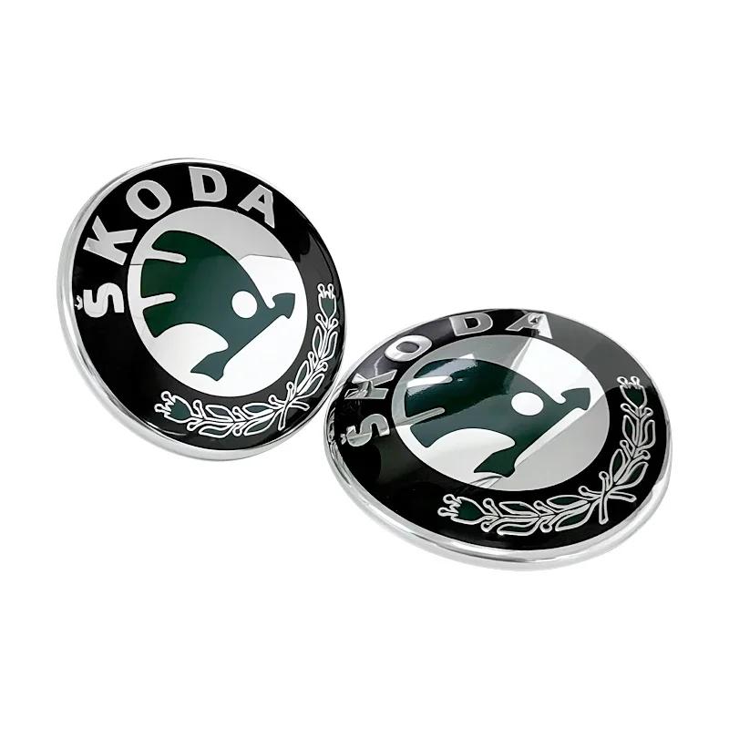 2025 Новый Автомобиль Задний Передний Значок Наклейка на Багажник для Skoda Kodiaq Karoq 2 A7 Tour VRS Superb Octavia Yeti Fabia 1 Rapid Access