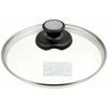 T-fal Glass Lid, 22cm (for Handle-equipped Frying Pans, Pots, and Pressure Cookers, 4.5L/6L), X3070010, Clear