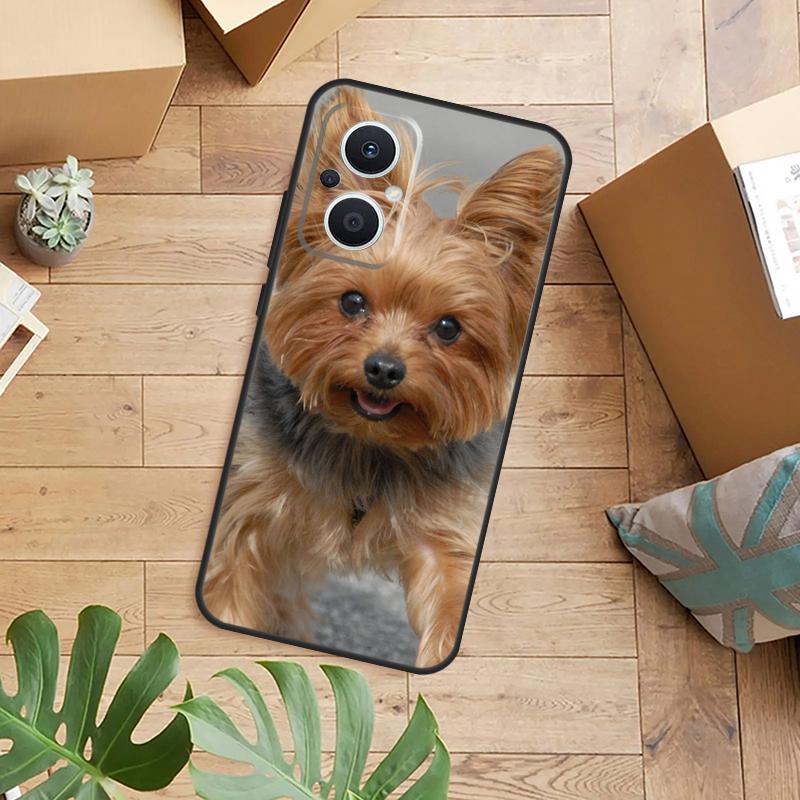 Чехол для телефона с щенком йоркширского терьера для OPPO Reno 14 12 11 13 F 10 Pro 8T 8 Lite OPPO Find X9 X8 X6 X5 Pro Задняя крышка