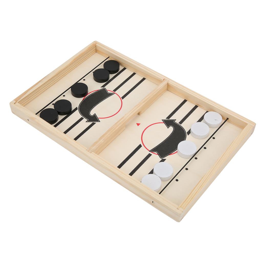 Medium Size Wooden Table Hockey Board Game ParentChild Interactive Desktop Battle Chess Toy