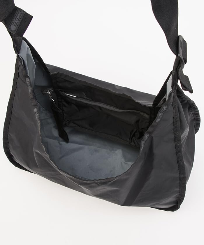 Официальная большая наплечная сумка из переработанного материала черного цвета JP [LeSportsac] SPORTSAC/1086 Женская