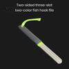 Cutter Sharpening Tool Fishing Whetstone Double Sided Hook Sharpener Fishhook Grinding Stone Diamond-Material File Accessories Grinder For Hooks