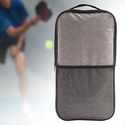 Сумка для ракеток Pickleball, рукав с веслом, защитная застежка-молния, портативный чехол для настольного тенниса