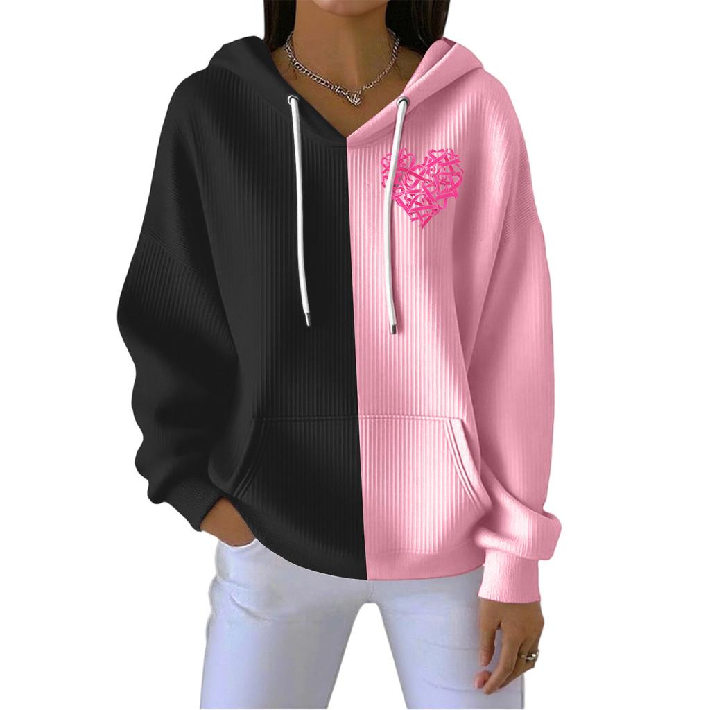 Women's Fashion CasualAngel Printed Pullover Sports Long Sleeve Sweatshirt