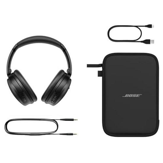 Полностью беспроводные наушники Bose QuietComfort SC с шумоподавлением, Bluetooth-соединением, микрофоном, до 24 часов воспроизведения, быстрой зарядкой, черные