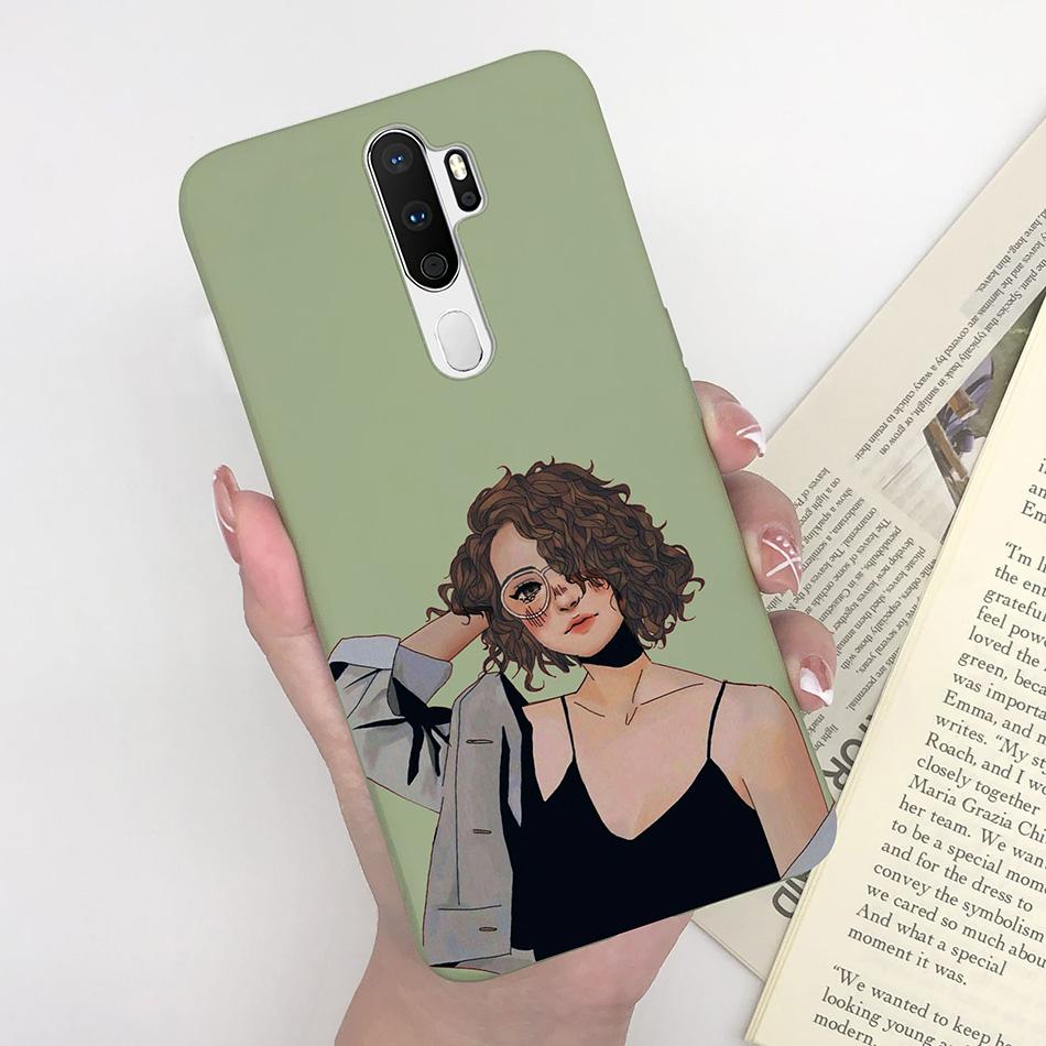 Чехол для OPPO A5 A9 2020 A11x Силиконовый Мягкий Чехол Для OPPOA5 OPPOA9 OPPO A 9 2020 Чехлы для Телефона Модный Милый Конфетный Расписной Fundas