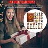 Caw-F Advent Calendars 2025 Funny Christmas Decor Chicken Ornaments 24 Days Countdown Calendar Christmas Tree Hanging Charms
