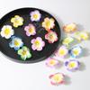 Frangipani Flower Hair Clip Plastic Girls Duckbill Clip Sweet Gradient Flower Hairpins  Streetwear