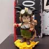New 16cm Anime Dragon Ball Son Goku Model With Monkey Kid Goku Action Figure Pvc Statue Collection Model Toys Presents