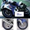 HIROMARUjp Светоотражающая наклейка на обод 17 18" 8 мм 2 мотоцикла 4 колеса резка синяя