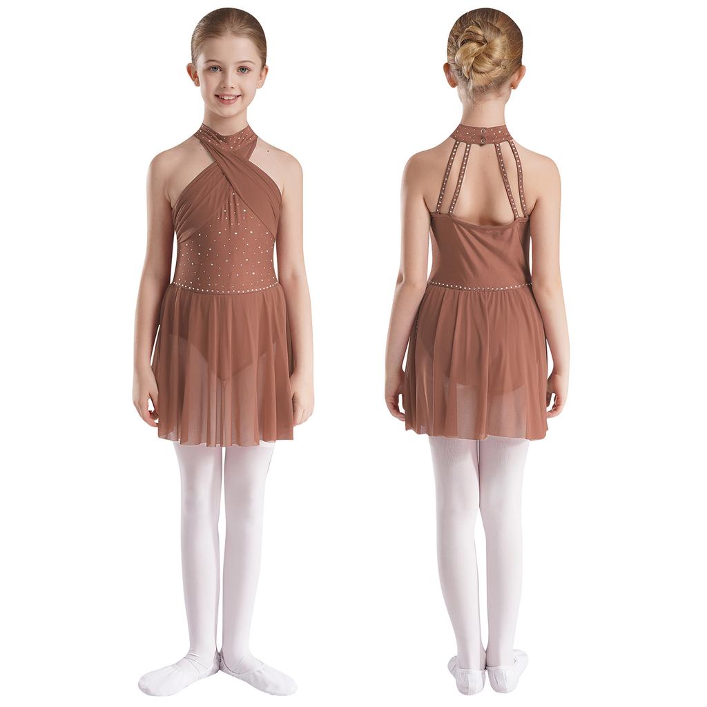 Девочки Лирический Танец Купальник Выступление Фигурное Катание Соревнование Катание На Роликах Гимнастика Платья Дети Балерина Костюм