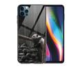 Super Cute Panda Glass Case For Iphone 13 12 11 Pro Max 12Pro XS Max XR X 7 8 Plus SE 2020 Mini Case Tempered Back Cover