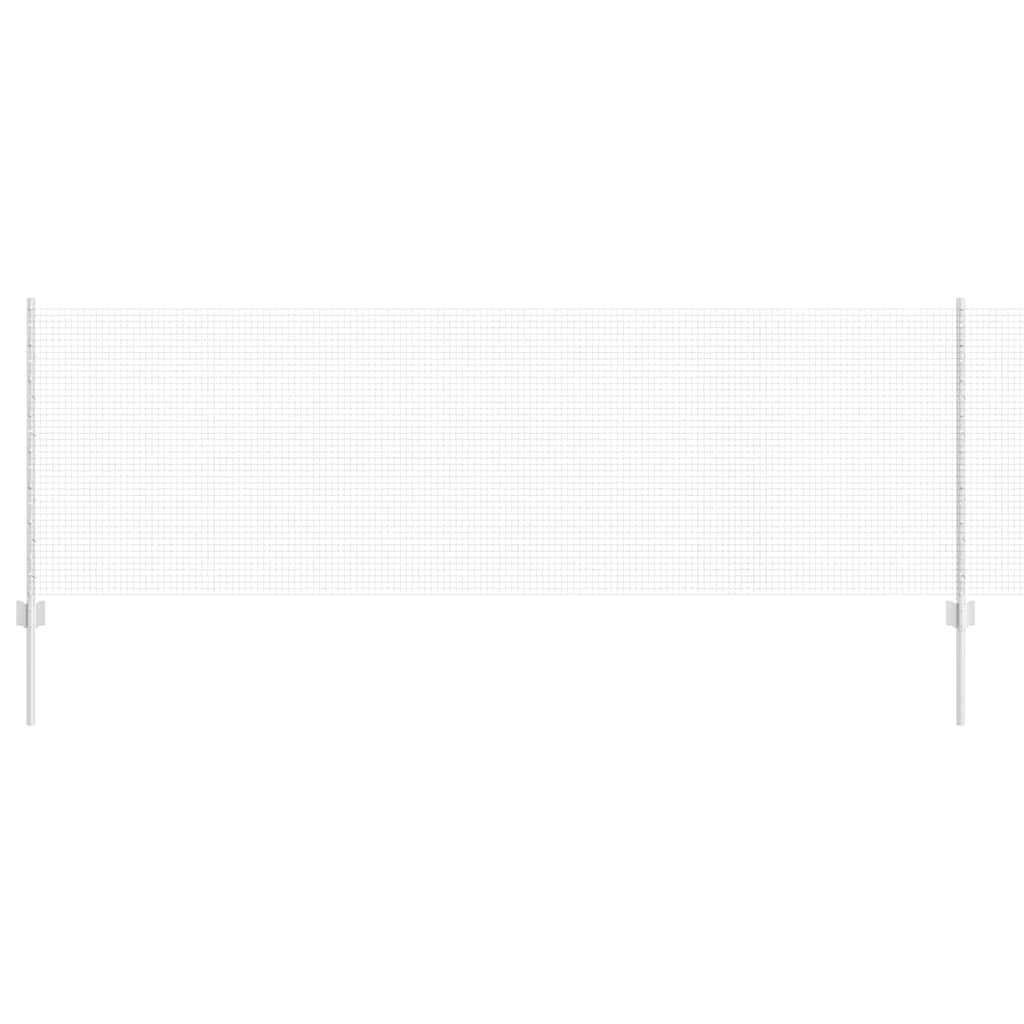 Welded Wire Fence with Posts 10 x 0.8 m (W x H)
