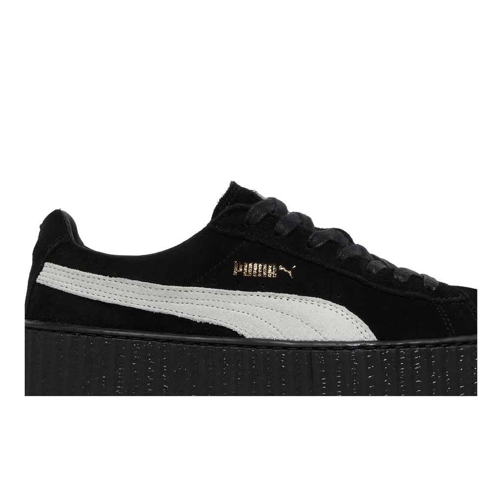 Puma Womens Suede Creeper OG 'Black' (women's sizes) Black-Black Skate Shoes 361005 01