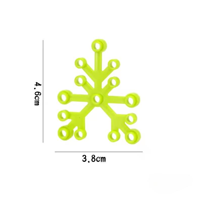 30pcs 6 x 5 Leaves Block Flower Tree Parts Compatible 2417 Classic MOC Build Brick Construction City Street View Accessories