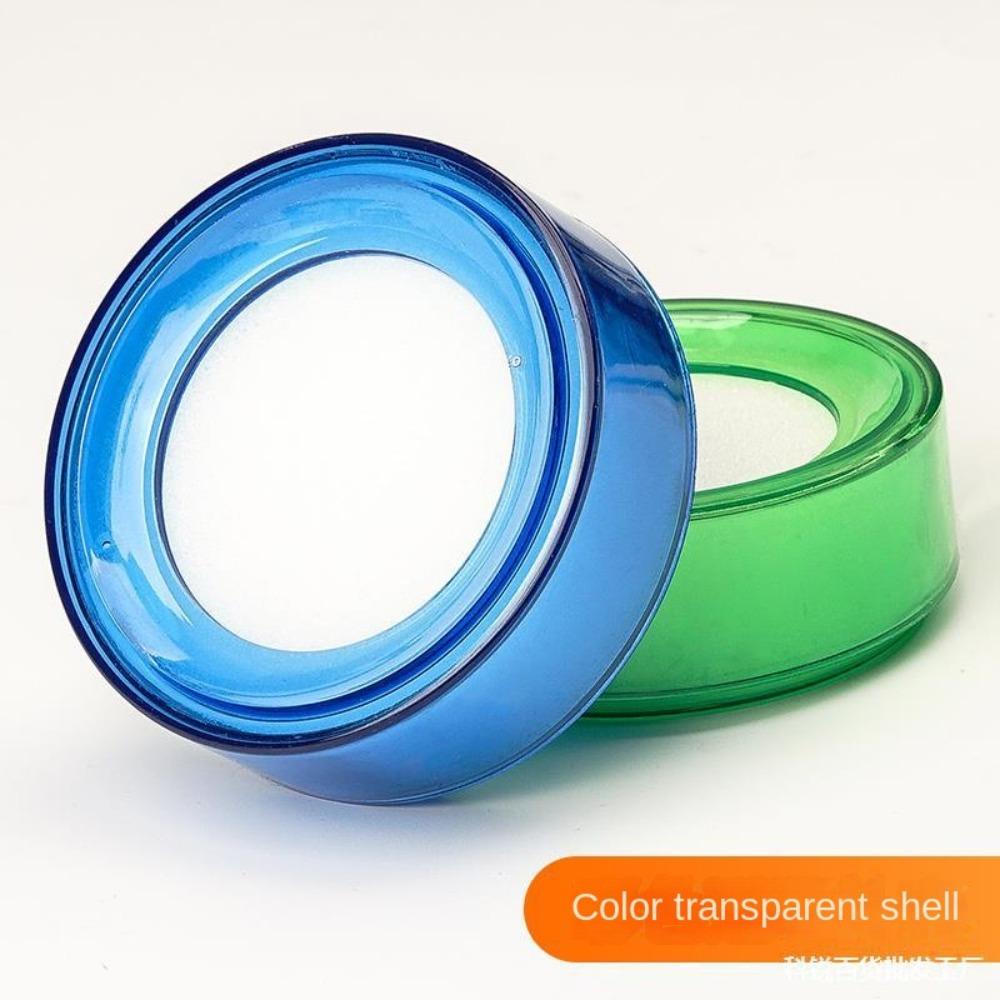 Accounting Wet Hand Device Finger Wetted Tool Money Counting Tool Finger Wet Device Round Case