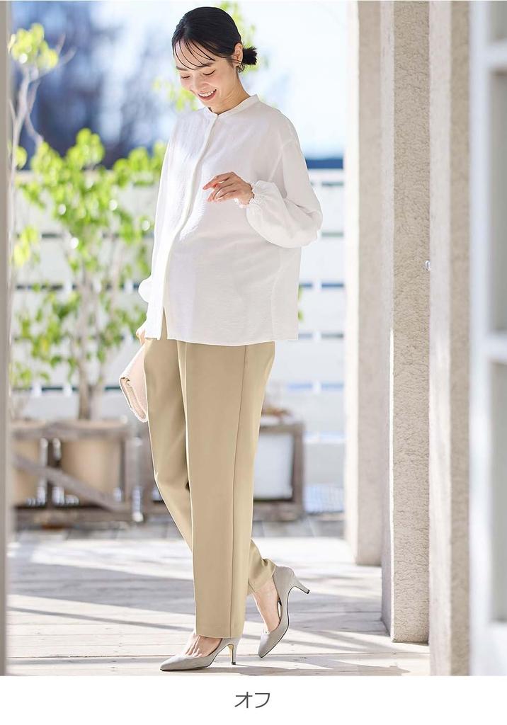 2WAY Носимая блузка с длинным рукавом Body M Off [ANGELIEBE] Женская бабочка, Топ, Свободный, Красивый, Покрывающий, Офис,