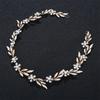 Ornaments Hair Jewelry Wedding Hair Accessories Pearl Leaf Bridal Hair Vine Bride Crystal Headband