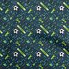 oneOone Cotton Flex Lime Green Fabric Sports  Dress Material Fabric Print Fabric By The Yard 40 Inch