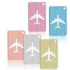 Aluminium Alloy Luggage Tags Baggage Name Tags Suitcase Address Label Holder Travel Accessories Dropshipping