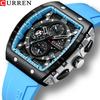 CURREN Six-pin Chronograph Watch Men's Fashion Multi-functional Watch