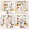 Flannel Thermal Vest Cats Dogs Winter Warm Fleece Jacket For Puppies Hairless Cats Small Breeds  Winter Cozy Pet apparel