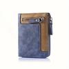 High Quality Men's Wallet Nubuck Leather Blocking Multi Luxury Designer Money Clip Card Holder Slot 3 FoldPurse