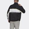 Adidas Originals Trefoil Stand Collar Pullover Track Jacket Men Jackets Black FM2272