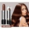 Мгновенно закрасьте седые волосы с помощью нашей краски для волос Hair Dye Pen, которая имеет цвет, похожий на помаду, для временного окрашивания волос.