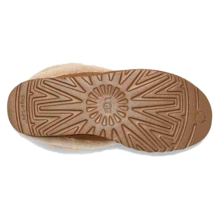 UGG Классические Ультра Мини Пушистые 'Каштан' Женские 1145410-CHE