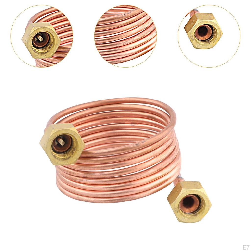 Трубка для кондиционера холодильника Медная капиллярная Сделай сам Компактные змеевиковые трубки для