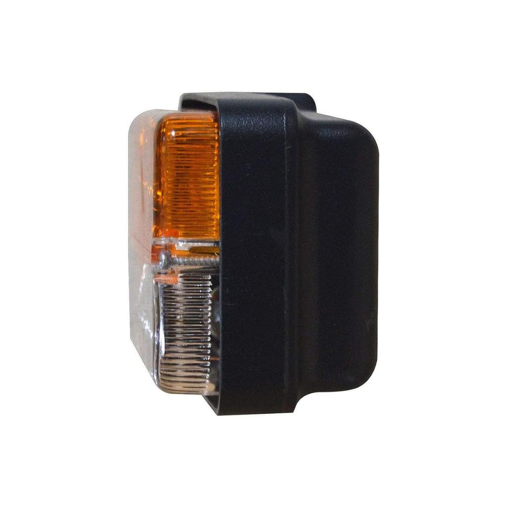 APSMOTIV Pair of Turn Signal Indicator Lights Side Marker with 12v Bulbs Suitable for Case IH, Massey Ferguson Tractor, McCormick