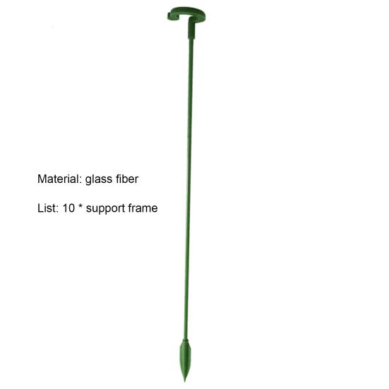10Pcs Excellent Corrosion-resistant Widely Used Plant Support Stake Home Yard Potted Trellis for