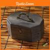 Chinese Style New Octagonal Wooden Storage Box For Jewelry Tea Snacks Organizer
