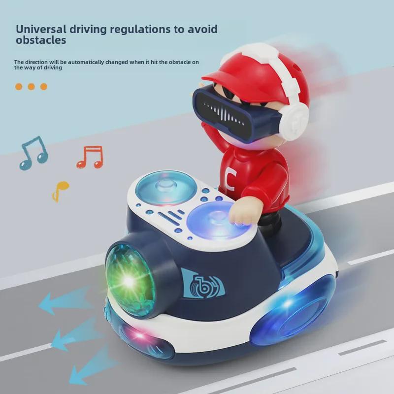 Электрическая музыкальная игрушка DJ Disc со светом и звуком для детей