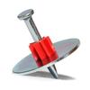 100pcs Durable Drive Pins Robust Fastener Pin Reliable Powder Actuated Fasteners  For Concrete